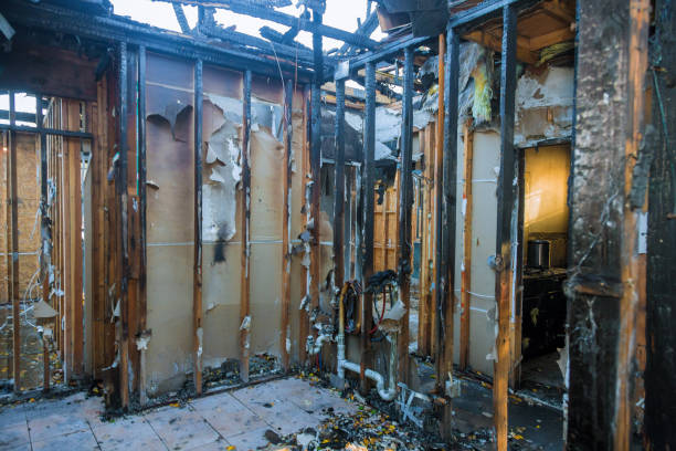 Professional Fire Damage Repair technician working in Gloucester City, NJ